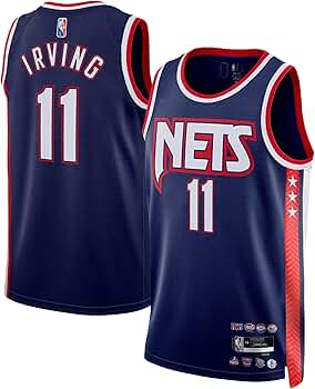 ウェア Brooklyn Nets Kyrie AUGmaeJersey L Nike NBA Kyrie Irving Brooklyn Nets 2021/22 Medium City